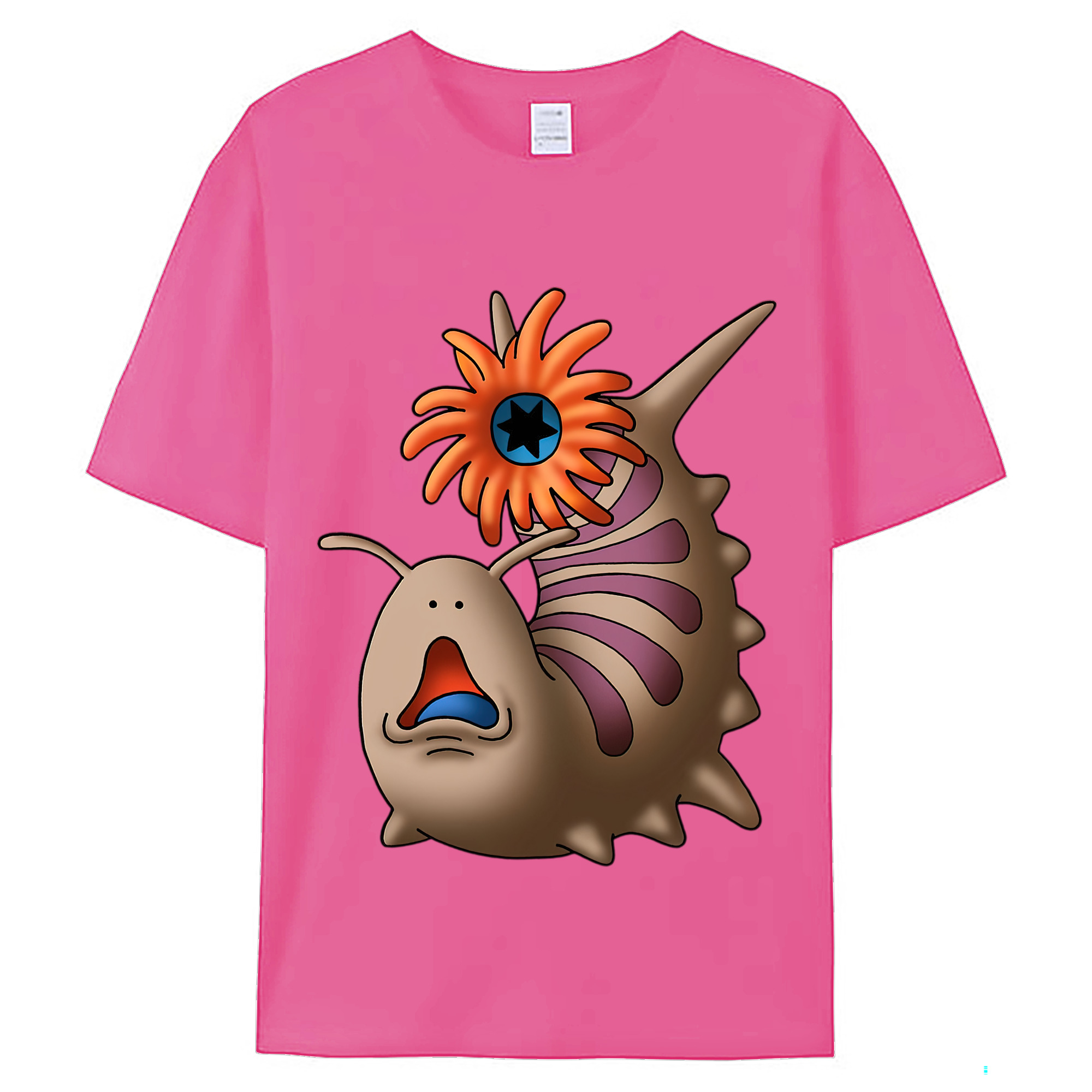 （画像用） ドラゴンクエスト Doragon Kuesuto Dragon Quest レディースカジュアルプリントTシャツ（綿100％）